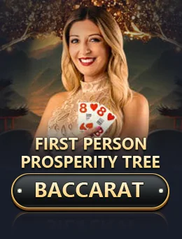 First Person Prosperity Tree Baccarat — Evolution ဘက်ကာရာ