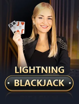 Lightning Blackjack — Evolution ဘလက်ဂျက်