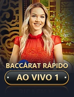 Baccarat Rápido Ao Vivo 1 — Evolution ဘက်ကာရာ