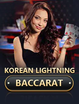 Korean Lightning Baccarat — Evolution ဘက်ကာရာ