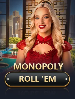 MONOPOLY Roll 'em — Evolution အာကိတ်ကာစီနို