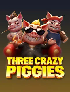Three Crazy Piggies — PG SOFT အာကိတ်ကာစီနို